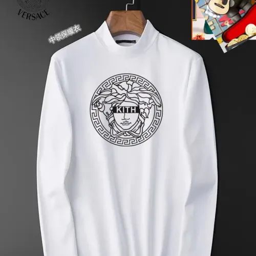 Wholesale Versace T-Shirts Long Sleeved For Men #1421487 $40.00 USD, Wholesale Quality Replica Versace T-Shirts
