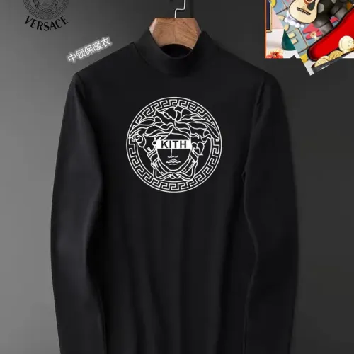 Wholesale Versace T-Shirts Long Sleeved For Men #1421488 $40.00 USD, Wholesale Quality Replica Versace T-Shirts
