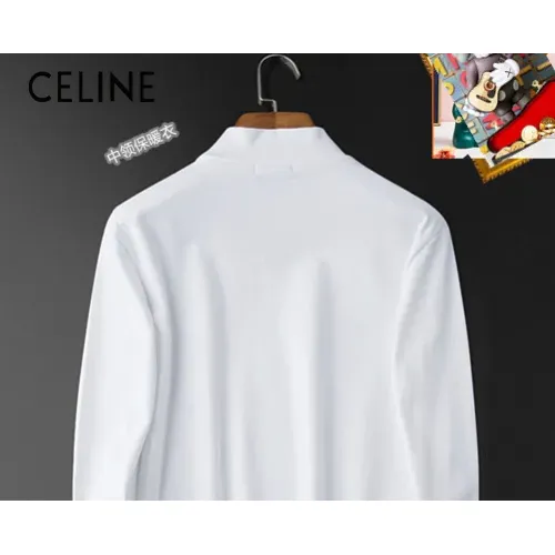 Replica Celine T-Shirts Long Sleeved For Men #1421493 $40.00 USD for Wholesale