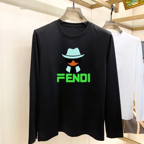 Wholesale Fendi T-Shirts Long Sleeved For Unisex #1421523 $34.00 USD, Wholesale Quality Replica Fendi T-Shirts