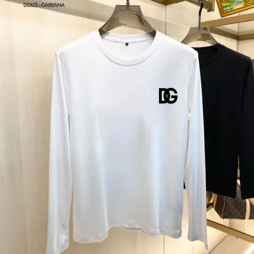 Wholesale Dolce &amp; Gabbana D&amp;G T-Shirts Long Sleeved For Unisex #1421533 $34.00 USD, Wholesale Quality Replica Dolce &amp; Gabbana D&amp;G T-Shirts