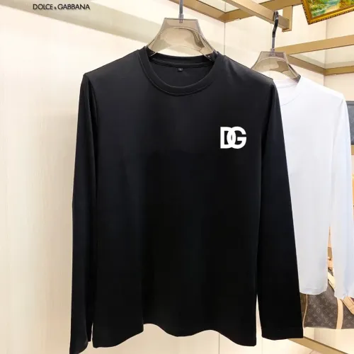 Wholesale Dolce &amp; Gabbana D&amp;G T-Shirts Long Sleeved For Unisex #1421534 $34.00 USD, Wholesale Quality Replica Dolce &amp; Gabbana D&amp;G T-Shirts