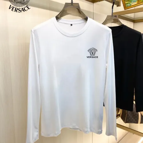Wholesale Versace T-Shirts Long Sleeved For Unisex #1421552 $34.00 USD, Wholesale Quality Replica Versace T-Shirts