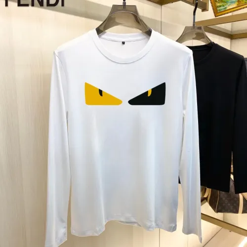 Wholesale Fendi T-Shirts Long Sleeved For Unisex #1421565 $34.00 USD, Wholesale Quality Replica Fendi T-Shirts