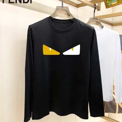 Wholesale Fendi T-Shirts Long Sleeved For Unisex #1421566 $34.00 USD, Wholesale Quality Replica Fendi T-Shirts
