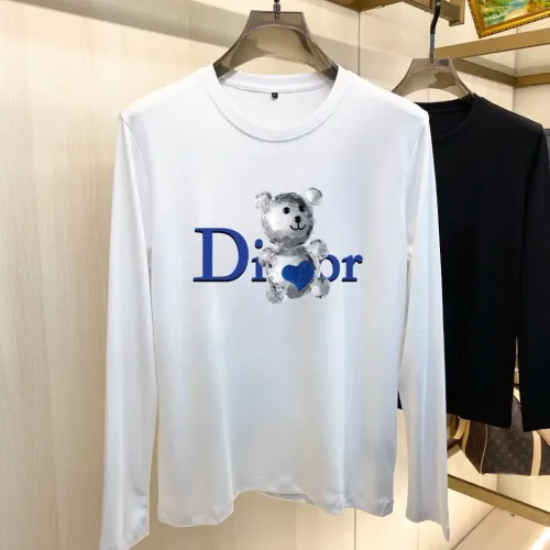 Wholesale Christian Dior T-Shirts Long Sleeved For Unisex #1421572 $34.00 USD, Wholesale Quality Replica Christian Dior T-Shirts