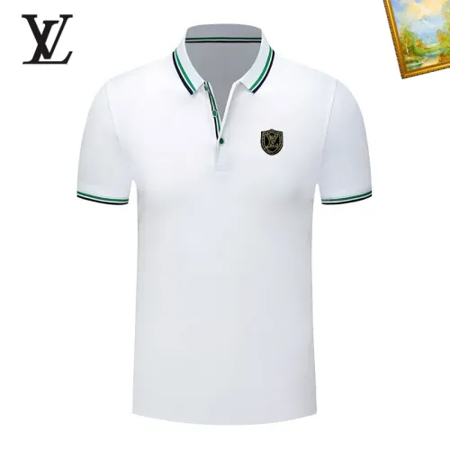 Wholesale Louis Vuitton LV T-Shirts Short Sleeved For Men #1421624 $29.00 USD, Wholesale Quality Replica Louis Vuitton LV T-Shirts