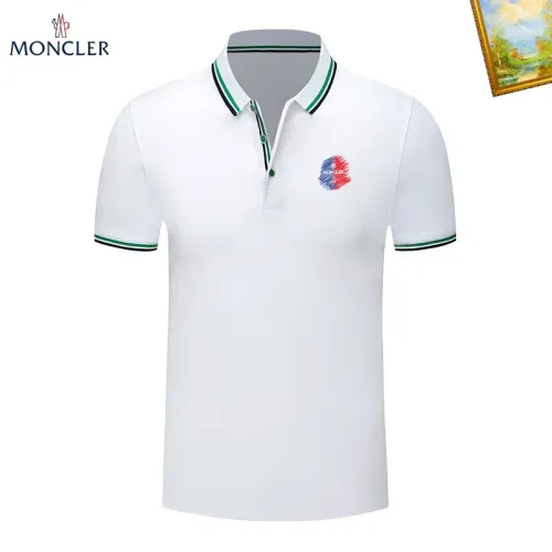 Wholesale Moncler T-Shirts Short Sleeved For Men #1421632 $29.00 USD, Wholesale Quality Replica Moncler T-Shirts