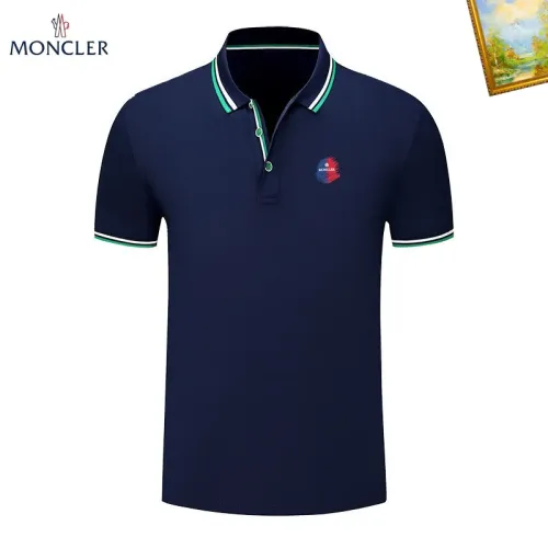 Wholesale Moncler T-Shirts Short Sleeved For Men #1421637 $29.00 USD, Wholesale Quality Replica Moncler T-Shirts