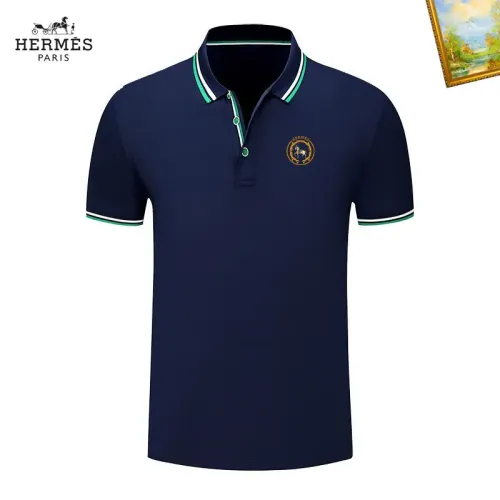 Wholesale Hermes T-Shirts Short Sleeved For Men #1421652 $29.00 USD, Wholesale Quality Replica Hermes T-Shirts