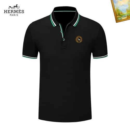 Wholesale Hermes T-Shirts Short Sleeved For Men #1421653 $29.00 USD, Wholesale Quality Replica Hermes T-Shirts