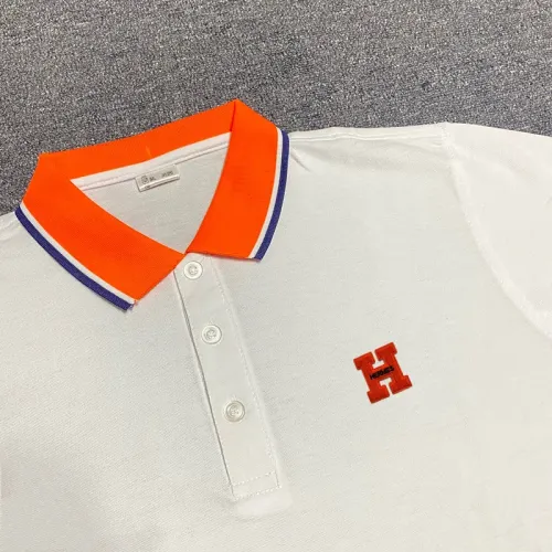 Replica Hermes T-Shirts Short Sleeved For Men #1421685 $29.00 USD for Wholesale