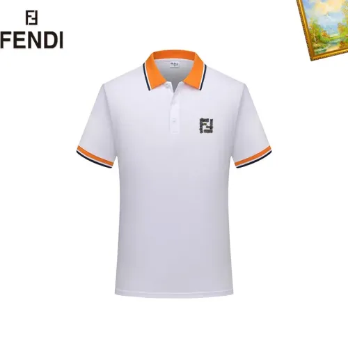 Wholesale Fendi T-Shirts Short Sleeved For Men #1421703 $29.00 USD, Wholesale Quality Replica Fendi T-Shirts