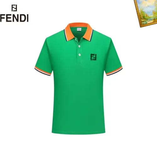 Wholesale Fendi T-Shirts Short Sleeved For Men #1421705 $29.00 USD, Wholesale Quality Replica Fendi T-Shirts