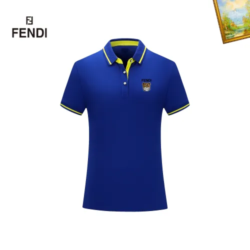 Wholesale Fendi T-Shirts Short Sleeved For Men #1421750 $29.00 USD, Wholesale Quality Replica Fendi T-Shirts