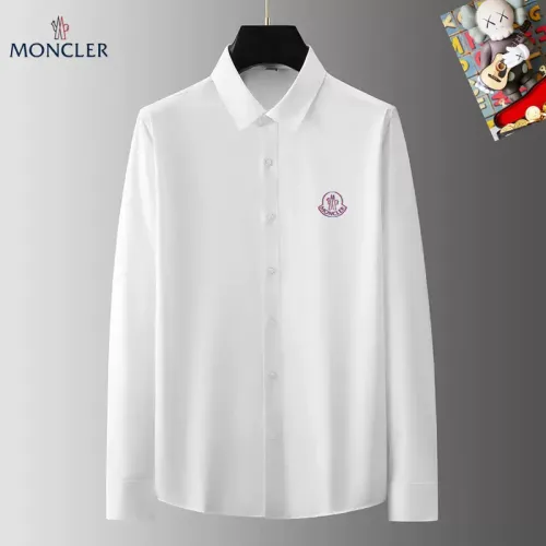 Wholesale Moncler Shirts Long Sleeved For Men #1421765 $40.00 USD, Wholesale Quality Replica Moncler Shirts