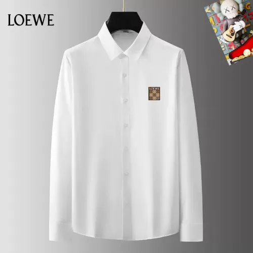 Wholesale LOEWE Shirts Long Sleeved For Men #1421769 $40.00 USD, Wholesale Quality Replica LOEWE Shirts