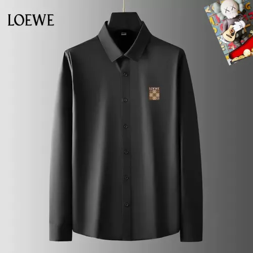 Wholesale LOEWE Shirts Long Sleeved For Men #1421772 $40.00 USD, Wholesale Quality Replica LOEWE Shirts