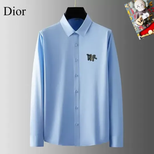 Wholesale Christian Dior Shirts Long Sleeved For Men #1421778 $40.00 USD, Wholesale Quality Replica Christian Dior Shirts