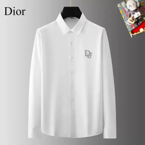 Wholesale Christian Dior Shirts Long Sleeved For Men #1421785 $40.00 USD, Wholesale Quality Replica Christian Dior Shirts