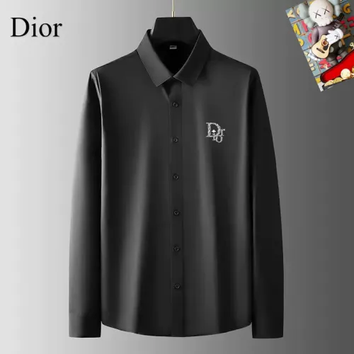 Wholesale Christian Dior Shirts Long Sleeved For Men #1421788 $40.00 USD, Wholesale Quality Replica Christian Dior Shirts