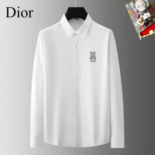 Wholesale Christian Dior Shirts Long Sleeved For Men #1421804 $40.00 USD, Wholesale Quality Replica Christian Dior Shirts
