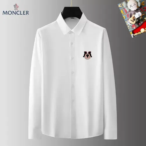 Wholesale Moncler Shirts Long Sleeved For Men #1421808 $40.00 USD, Wholesale Quality Replica Moncler Shirts