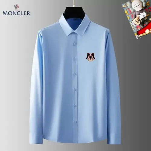 Wholesale Moncler Shirts Long Sleeved For Men #1421809 $40.00 USD, Wholesale Quality Replica Moncler Shirts