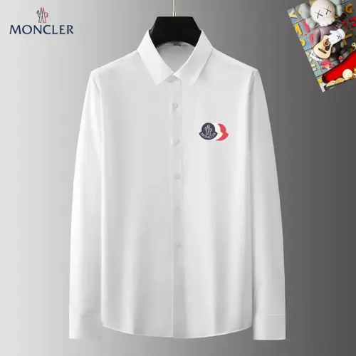 Wholesale Moncler Shirts Long Sleeved For Men #1421820 $40.00 USD, Wholesale Quality Replica Moncler Shirts