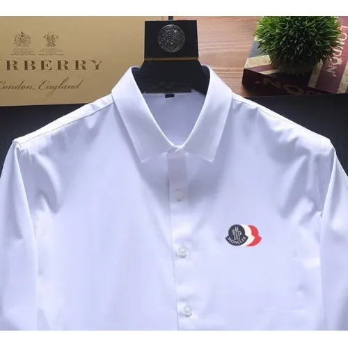 Replica Moncler Shirts Long Sleeved For Men #1421820 $40.00 USD for Wholesale