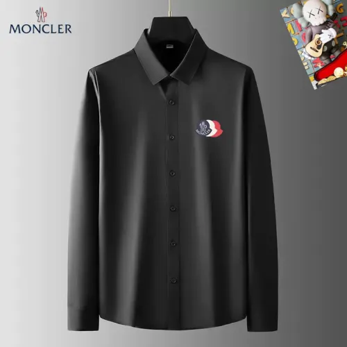 Wholesale Moncler Shirts Long Sleeved For Men #1421823 $40.00 USD, Wholesale Quality Replica Moncler Shirts
