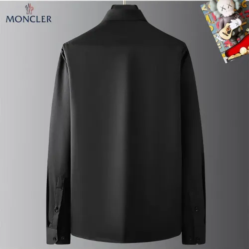Replica Moncler Shirts Long Sleeved For Men #1421823 $40.00 USD for Wholesale