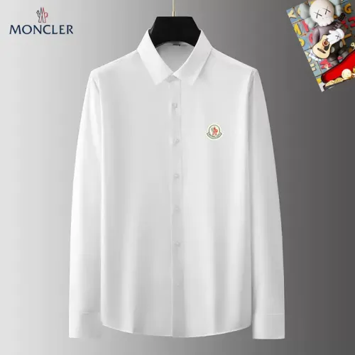 Wholesale Moncler Shirts Long Sleeved For Men #1421824 $40.00 USD, Wholesale Quality Replica Moncler Shirts