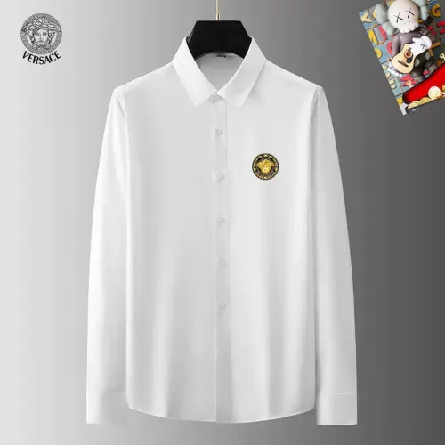 Wholesale Versace Shirts Long Sleeved For Men #1421832 $40.00 USD, Wholesale Quality Replica Versace Shirts