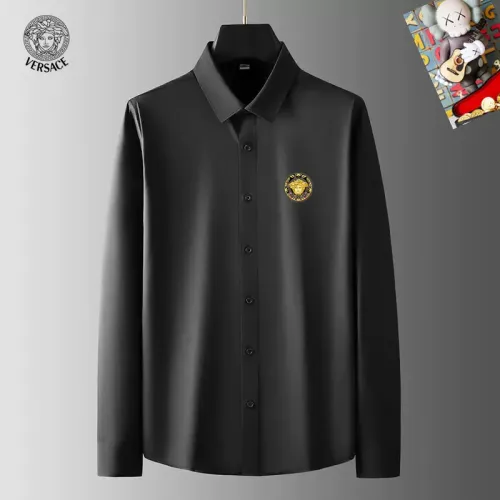 Wholesale Versace Shirts Long Sleeved For Men #1421835 $40.00 USD, Wholesale Quality Replica Versace Shirts