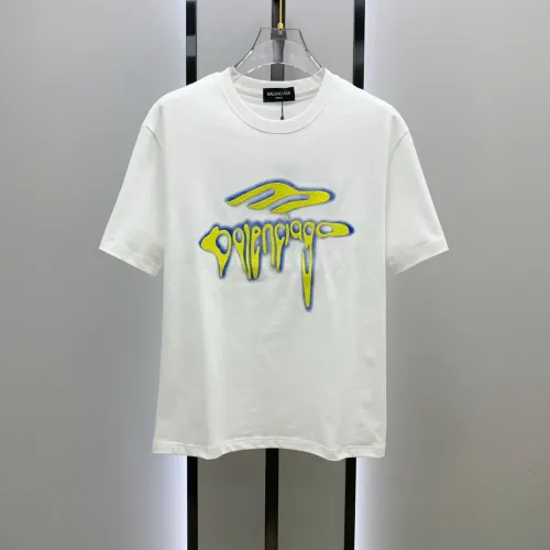 Wholesale Balenciaga T-Shirts Short Sleeved For Men #1421877 $68.00 USD, Wholesale Quality Replica Balenciaga T-Shirts