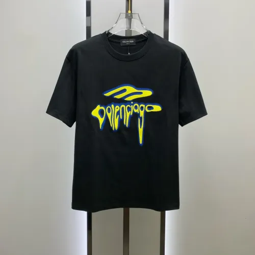 Wholesale Balenciaga T-Shirts Short Sleeved For Men #1421878 $68.00 USD, Wholesale Quality Replica Balenciaga T-Shirts