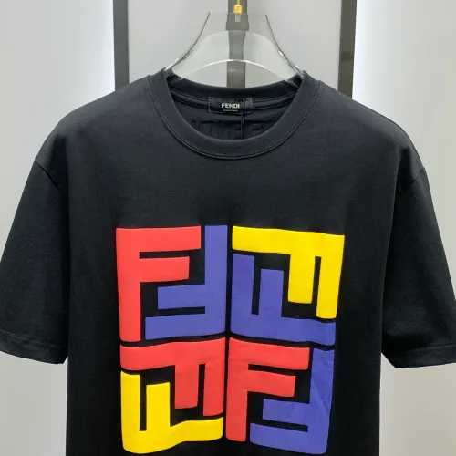 Replica Fendi T-Shirts Short Sleeved For Men #1421904 $68.00 USD for Wholesale