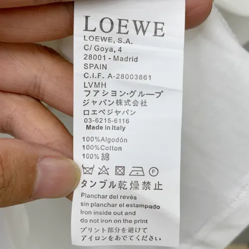 Replica LOEWE T-Shirts Short Sleeved For Men #1421909 $68.00 USD for Wholesale