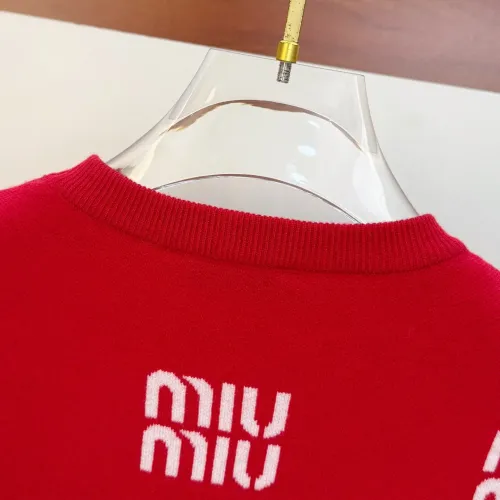 Replica MIU MIU Sweaters Long Sleeved For Unisex #1421950 $82.00 USD for Wholesale