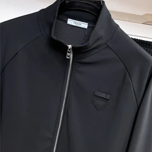 Replica Prada Tracksuits Long Sleeved For Men #1421957 $112.00 USD for Wholesale