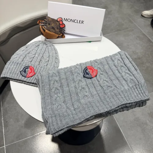 Wholesale Moncler Hat and Scarf Set #1422153 $64.00 USD, Wholesale Quality Replica Moncler Hat and Scarf and Glove Set