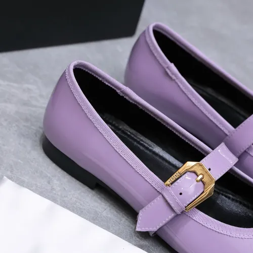 Replica Versace Flat Shoes For Women #1422330 $118.00 USD for Wholesale