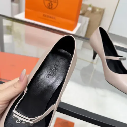 Replica Hermes High-Heeled Shoes For Women #1422335 $108.00 USD for Wholesale