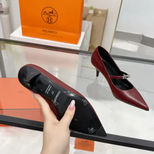 Replica Hermes High-Heeled Shoes For Women #1422336 $108.00 USD for Wholesale