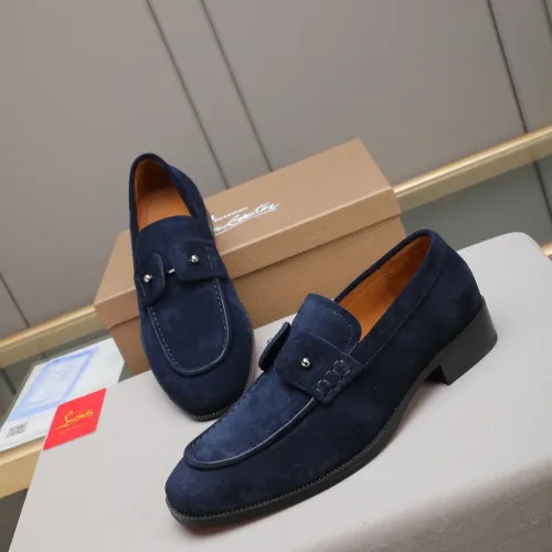 Wholesale Christian Louboutin Leather Shoes For Men #1422344 $105.00 USD, Wholesale Quality Replica Christian Louboutin Leather Shoes