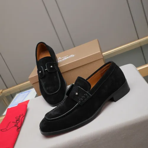 Wholesale Christian Louboutin Leather Shoes For Men #1422345 $105.00 USD, Wholesale Quality Replica Christian Louboutin Leather Shoes