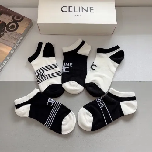 Replica Celine Socks #1422359 $27.00 USD for Wholesale