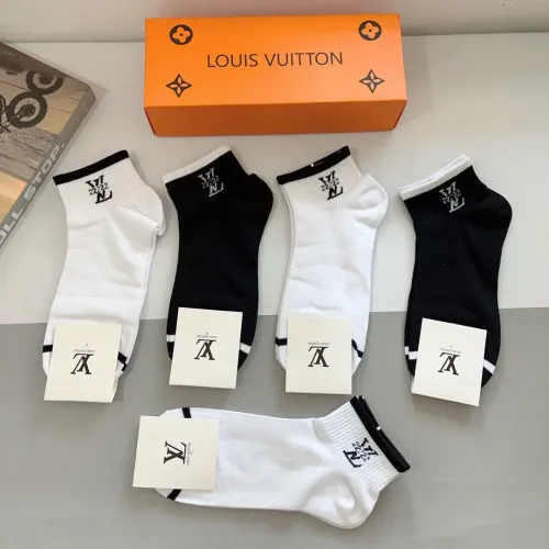 Replica Louis Vuitton LV Socks #1422366 $27.00 USD for Wholesale