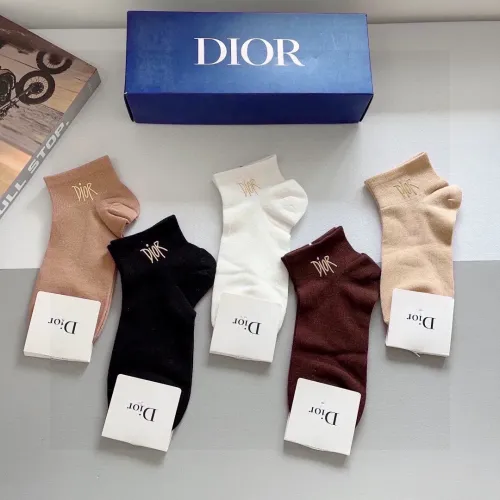 Replica Christian Dior Socks #1422371 $29.00 USD for Wholesale